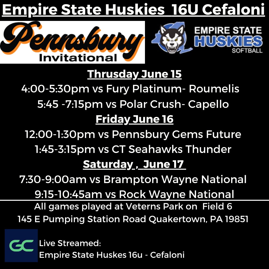 Empire State Huskies 18U Cefaloni tweet media