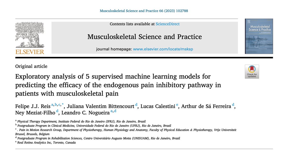 Final version of our most recent paper is available authors.elsevier.com/c/1hEf-8nLVhqp…
<a href="/felipereisifrj/">Felipe Reis, PhD</a> <a href="/lacnogueira/">Leandro Calazans Nogueira</a> <a href="/Arthur_SF_BR/">Arthur Sá Ferreira</a> <a href="/bittencourt_juv/">Juliana Valentim Bittencourt</a>
