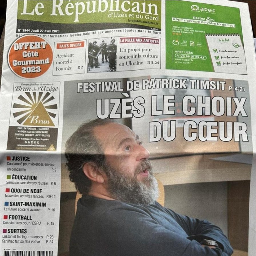les_mels's tweet image. Alors que #SilvioBerlusconi est décédé et que #NaomiWatts est une femme mariée : il met en valeur une ville du #Gard

Puisque @patricktimsit révèle avoir lancé un nouveau Festival #SeulEnScéne qui permet de mettre en valeur vos talents.

Et cela concerne la ville d'@Uzes_Uzege 💪