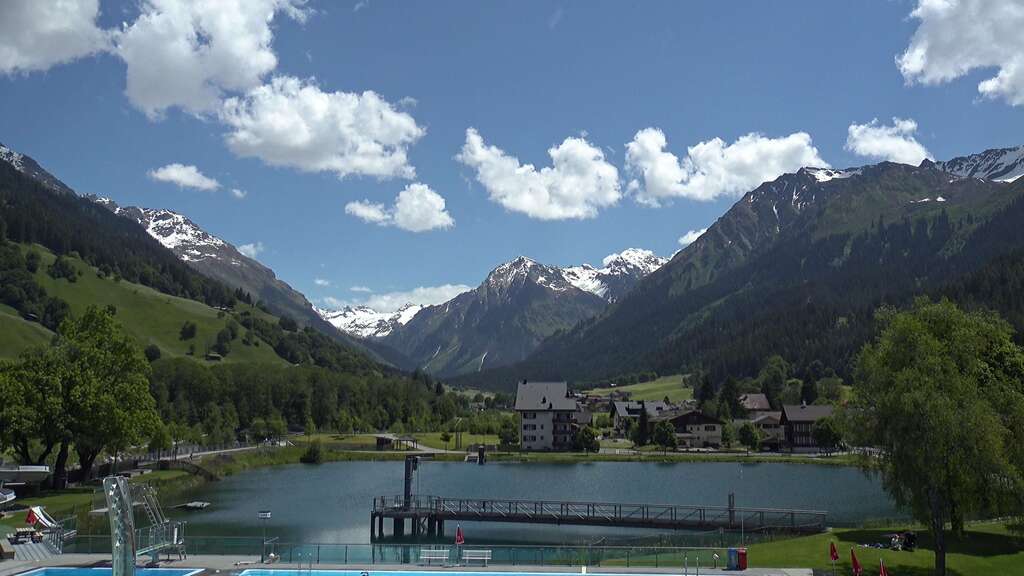 Daily pic #Strandbad #Klosters #Silvretta