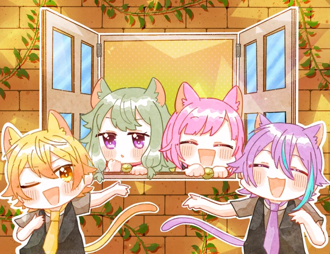 嗚呼、素晴らしきニャン生 #prsk_FA  実装おめでとう!