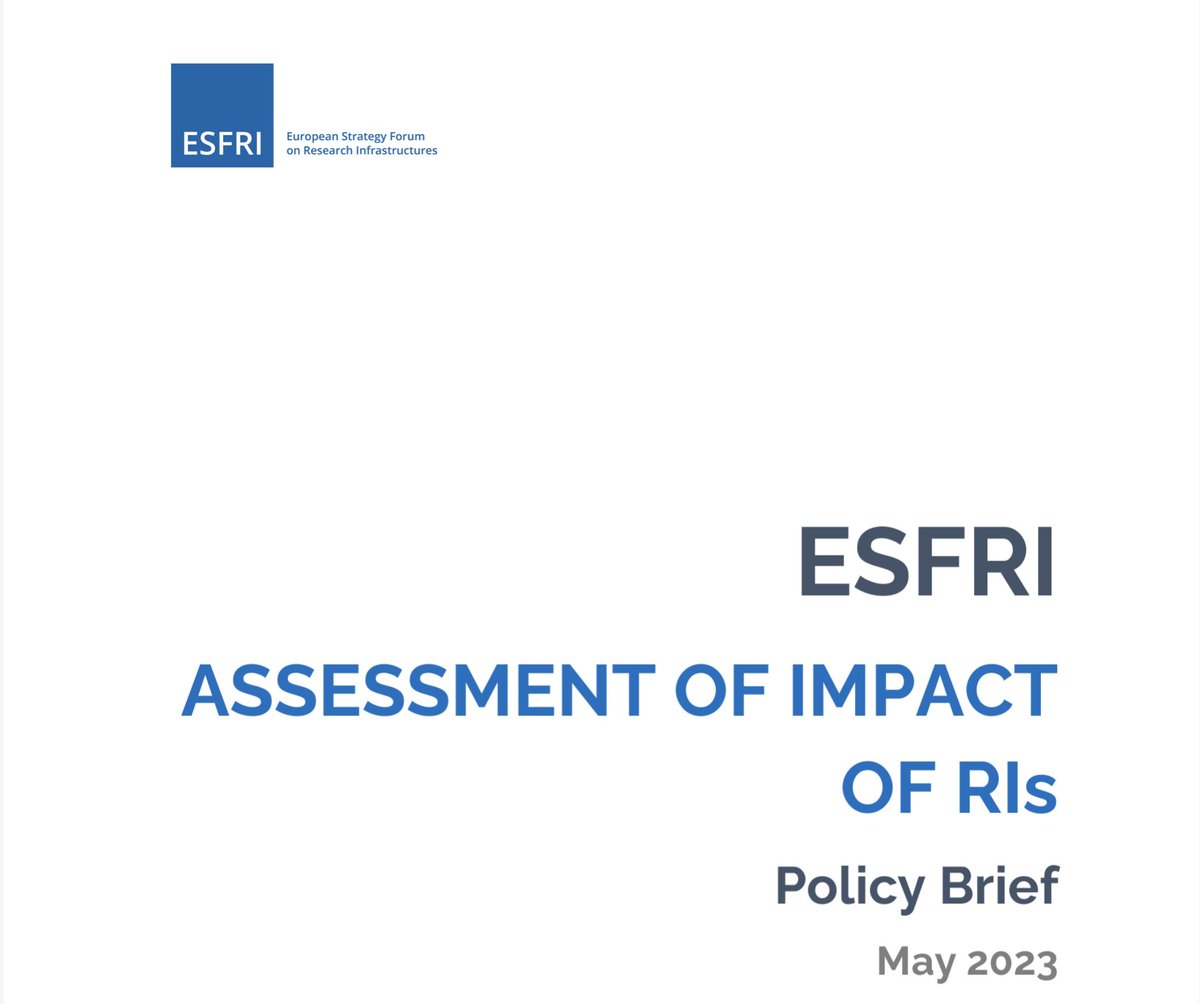 📣 #Impact assessment is an important part of the policy-making process. 🙌 A while back, ELIXIR answered <a href="/ESFRI_eu/">ESFRI_eu</a>’s consultation on ELIXIR's approach to impact -  📑 a policy brief has been produced with numerous mentions of ELIXIR!
 esfri.eu/sites/default/…
