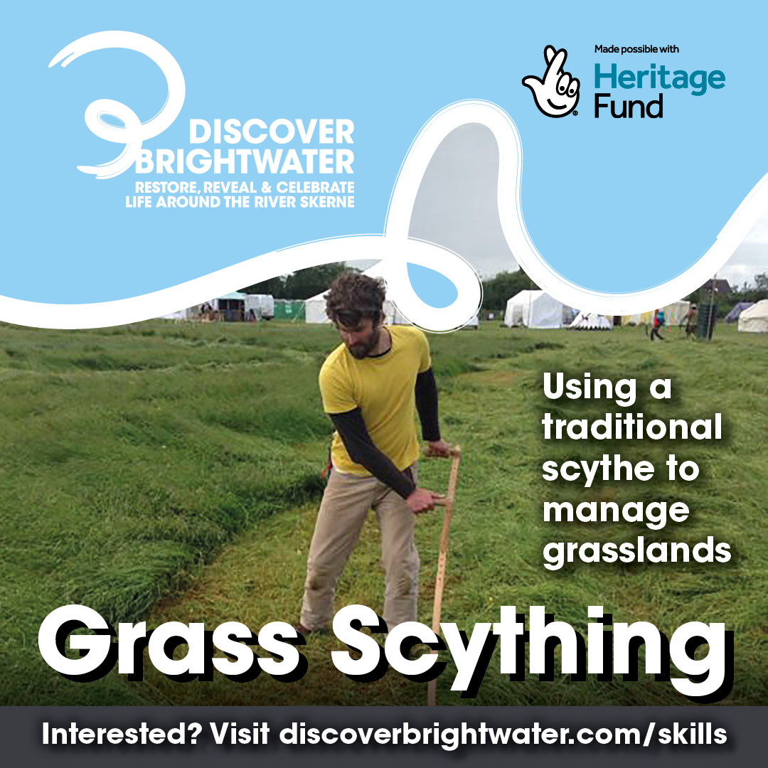 If you're interested in learning more about traditional Grass Scything skills, follow our link for more details: discoverbrightwater.com/skills/
