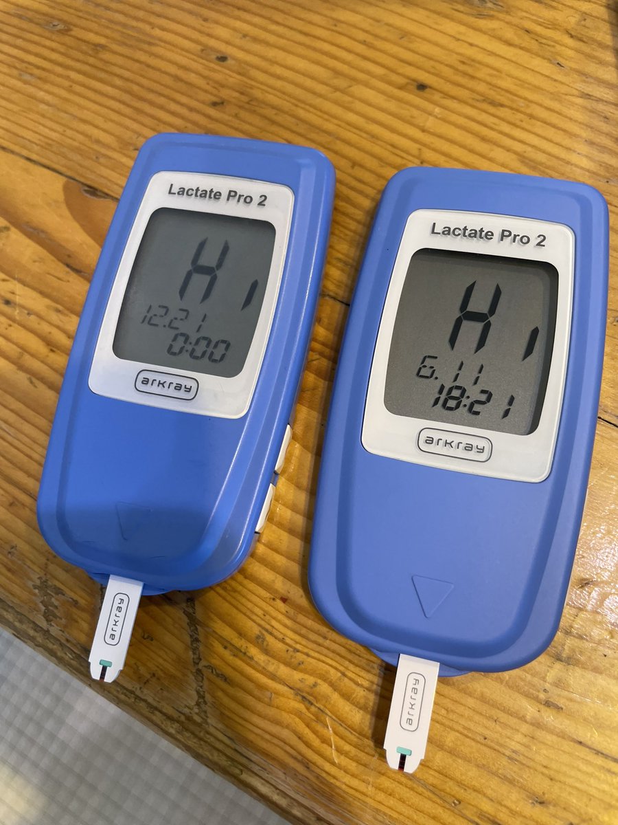 RobiinRoad's tweet photo. High lactate #TestRetest https://t.co/VpZARr7SRC