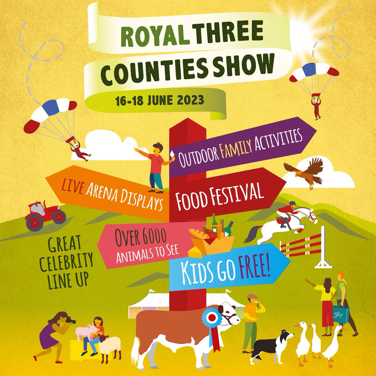 Excited to let you all know I will be @3countiesshows this Sunday! With a packed out schedule - can’t wait to see you all there 🙌🏾 #RoyalThreeCountiesShow