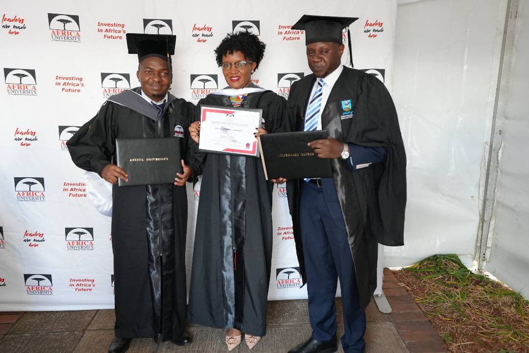 Congratulations to the Master in #IntellectualProperty graduates at @Africa_Univ in Mutare, Zimbabwe, on Sat, 10 June 2023. The 15th MIP Cohort included participants from 11 African countries. 27 were sponsored by @_ARIPO, @WIPO, and @JPO_JPN funds in trust. Well done!