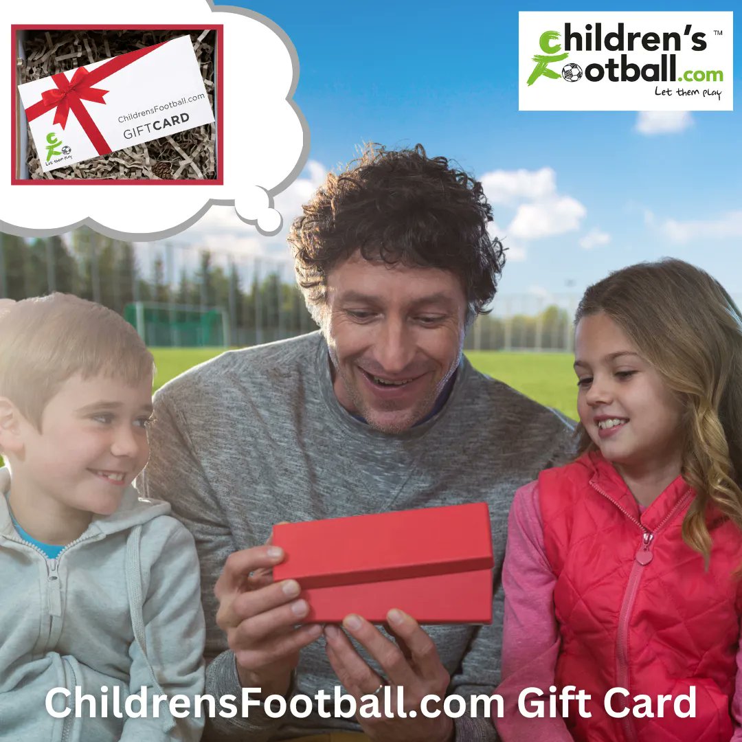 Unsure what to get for the football loving Dad in your life this Father's Day?

Immediate and available in demoniations of from £5 up to £250, our gift cards allow them to treat themselves. 💌 

childrensfootball.com/products/child…