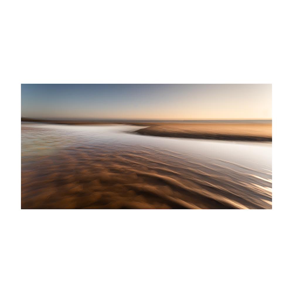 Another new one, Croyde beach has dome stunning curves and textures to work with! #ocean #photography #devon #abstract #icm