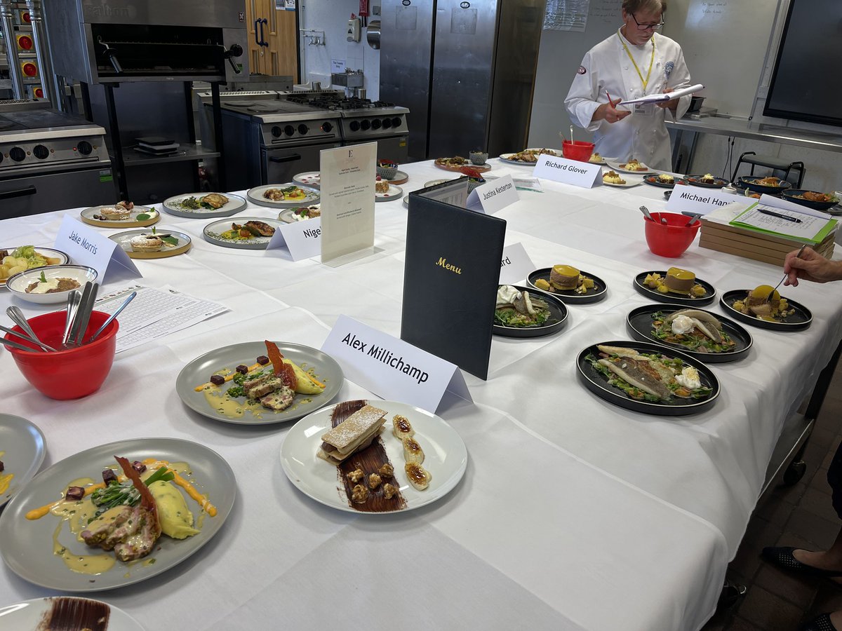 Judging is now under way in the Midlands region for NACC Care Chef of the year 2023. Well done to all the chefs, all the dishes look fantastic #CARECHEF23
