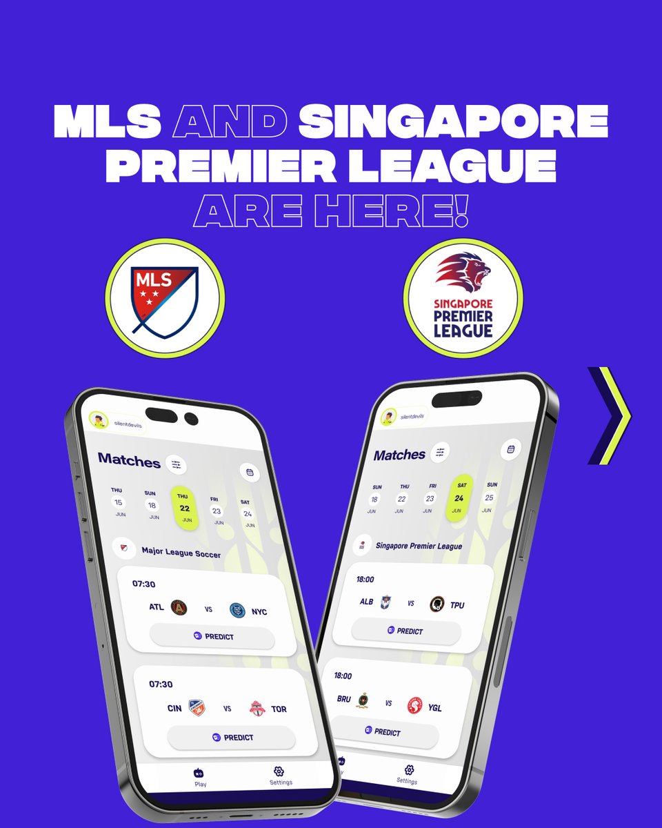 kickoffbyzuju's tweet image. The NEW Kickoff by Zuju is HERE!
✅ New & Improved Interface
✅ Integration with MLS and Singapore Premier League
✅ New Challenges Coming Soon
Download now and follow us to keep up to date with the latest news! 🔔
#Football #PlayEveryMoment