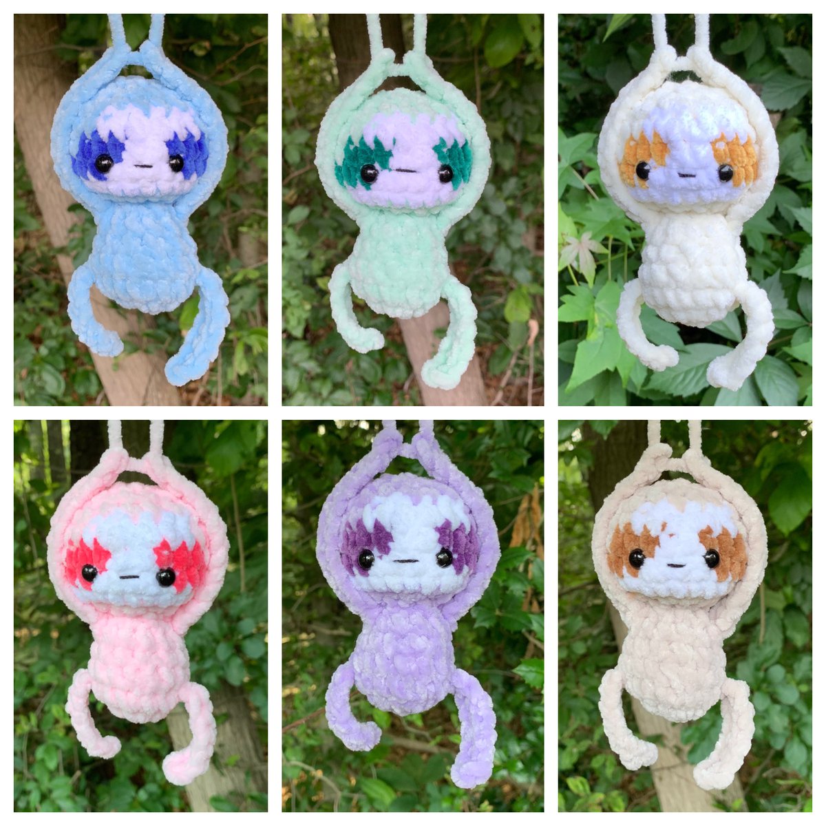 I did it. 💥 
.
I made the sloths in all different colors and added them to the shop!
.
Treat yourself!
Link in bio