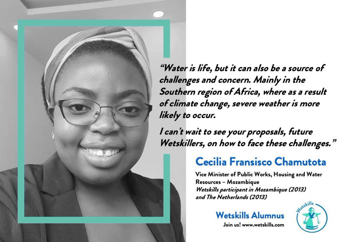 Wetskills's tweet image. Cecilia Chamutota Francisco, vice minister🇲🇿AND @Wetskills Alumni (in 2013) was inaugurated as #WetskillsAmbassador #cocreateMYCITY in @eThekwiniM 🇿🇦. Welcome to our pool of Ambassadors: @somi_official_ @kiranbadloe @henkovink @supratimart @ApVerheggen @ksarabhai @MarkvLoosdrecht