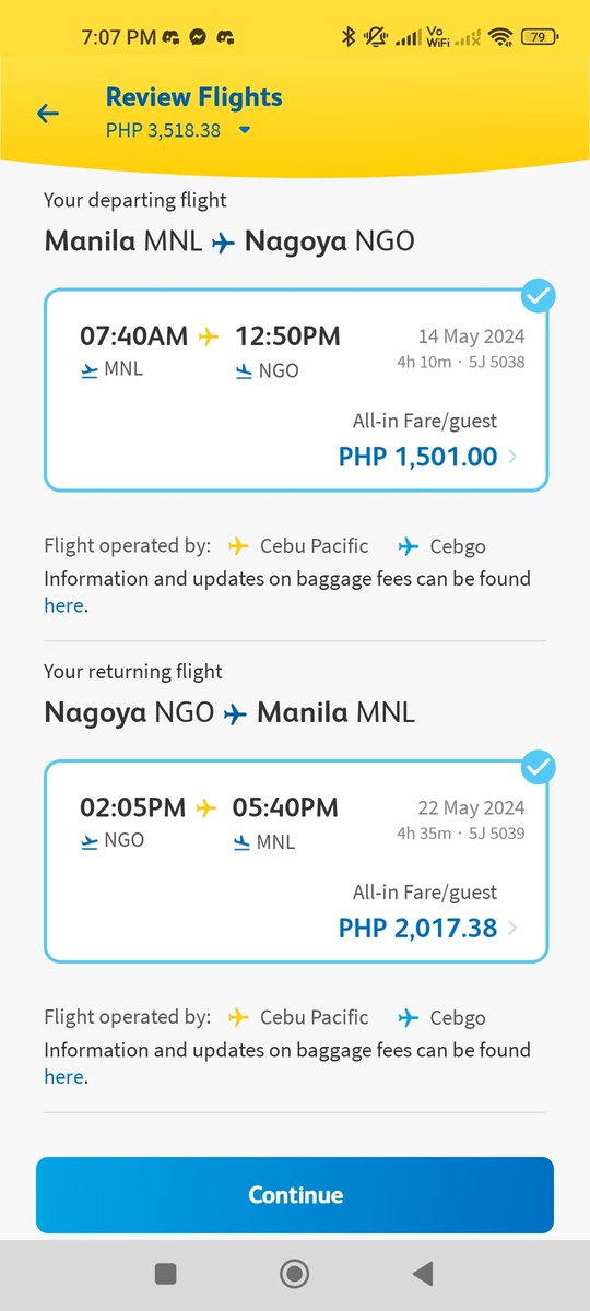 May #pisofare pa going to Japan. Tip: Try checking other airports like Nagoya and Fukuoka. Takot ma-cancel ang flight? Travel insurance + Air Passenger Bill of Rights ang katapat. Goodluck po! Happy Independence Day!

#cebsuperseatfest