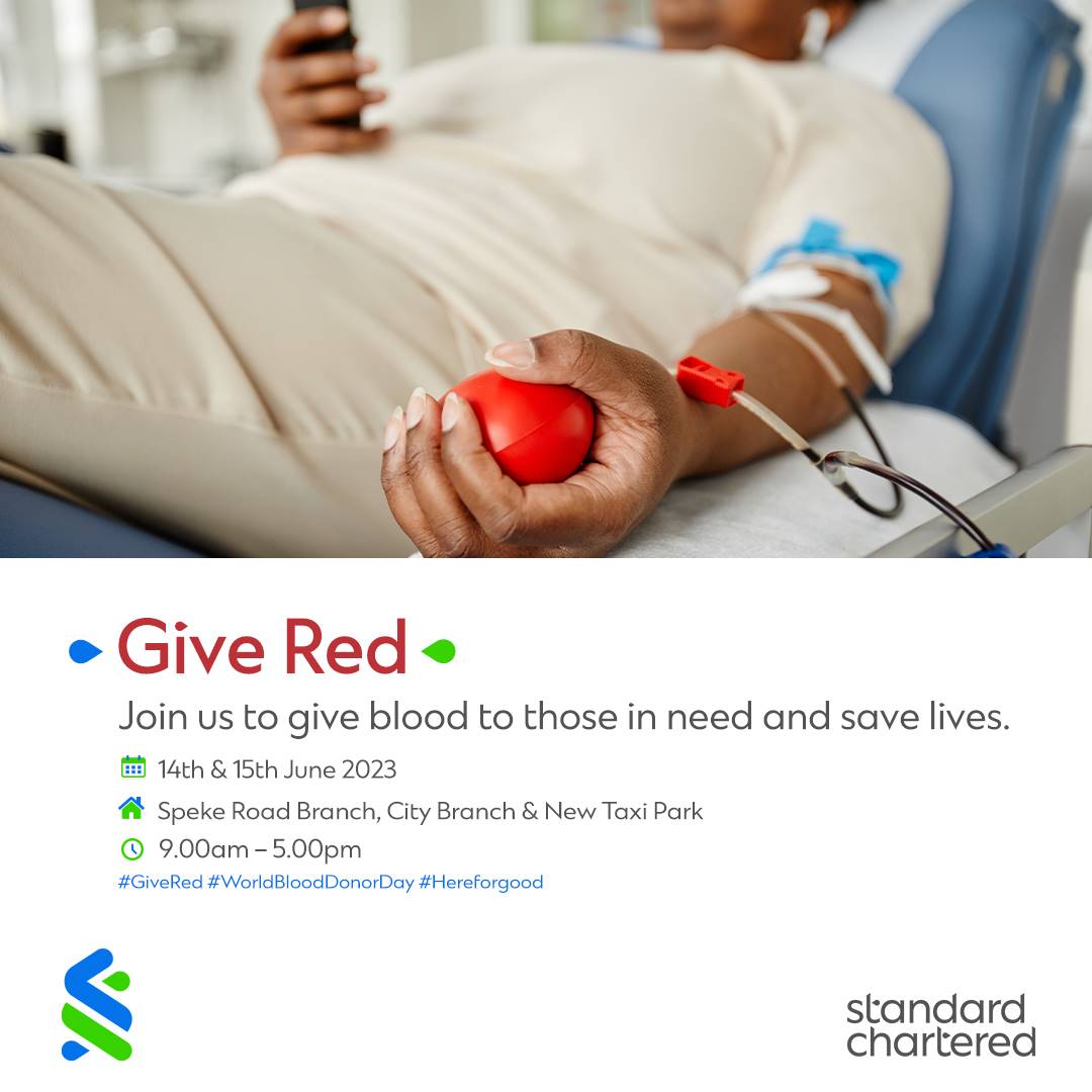 Every drop counts! Participate in our blood donation drive and become a lifesaver. Together, we can make a positive impact. #GiveRed #WorldBloodDonorDay #HereForGood
