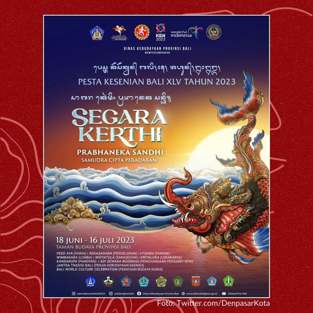 BaleBengong's tweet image. Sebulan Pesta kesenian Bali