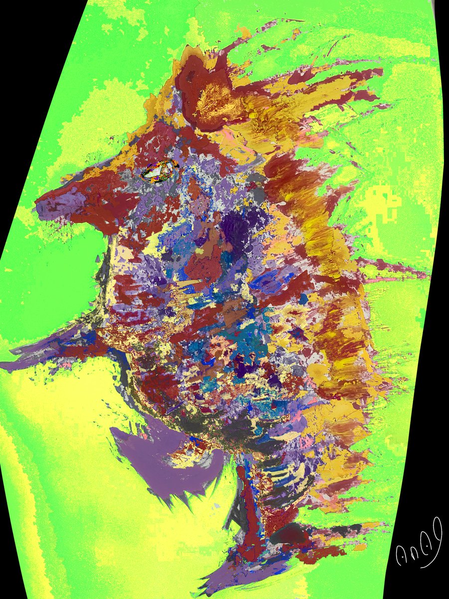 Tapir -mythtical beast-
#NFT #NFTCommmunity #絵描きさんとつながりたい #現代美術　#contemporaryart #artworks #artworkทึเม