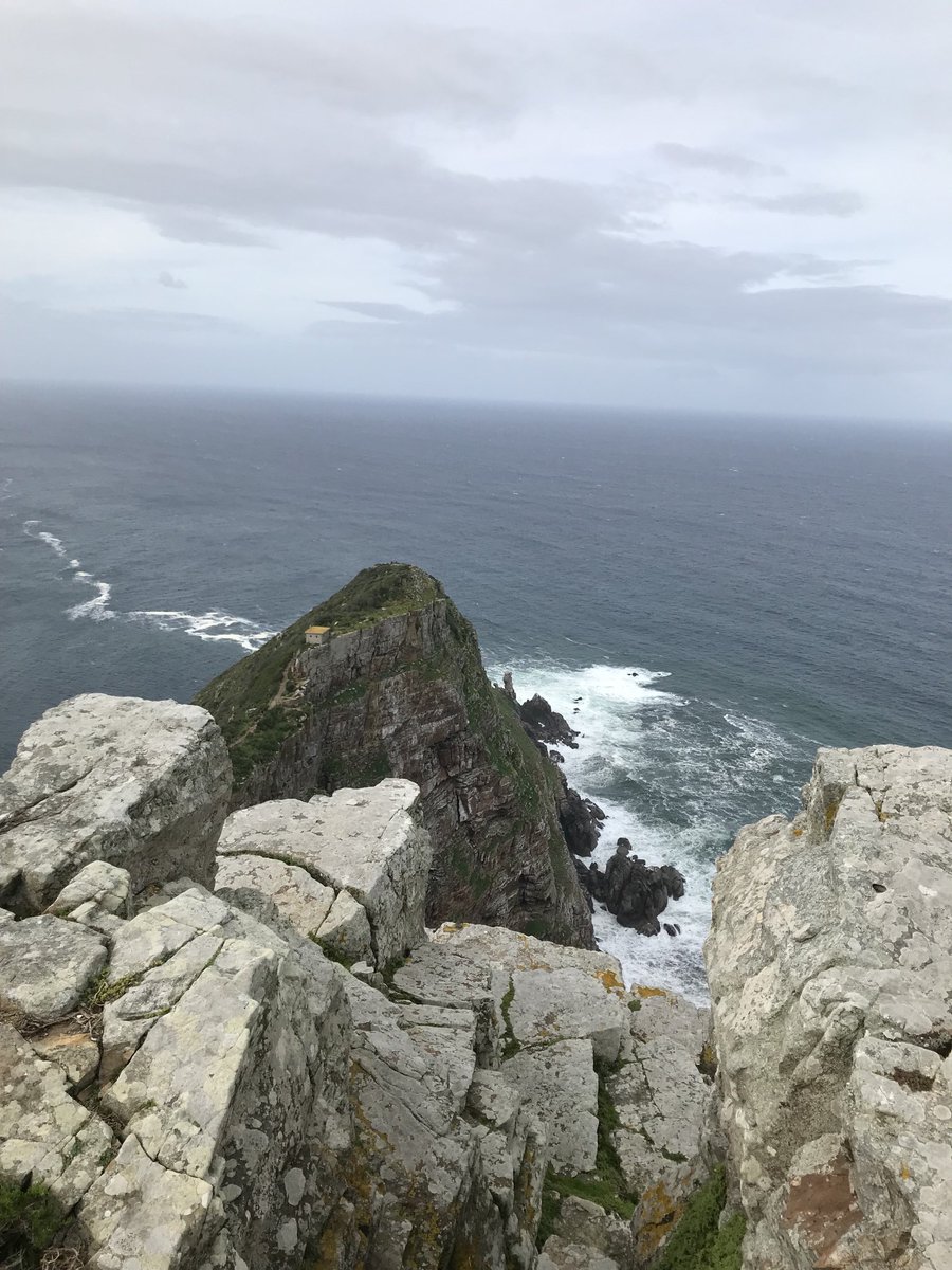 At Cape Point Atmospheric Watch station checking equipment &amp; getting stuff for the upcoming cruise. TGM ~ 1 ng/m3 today.