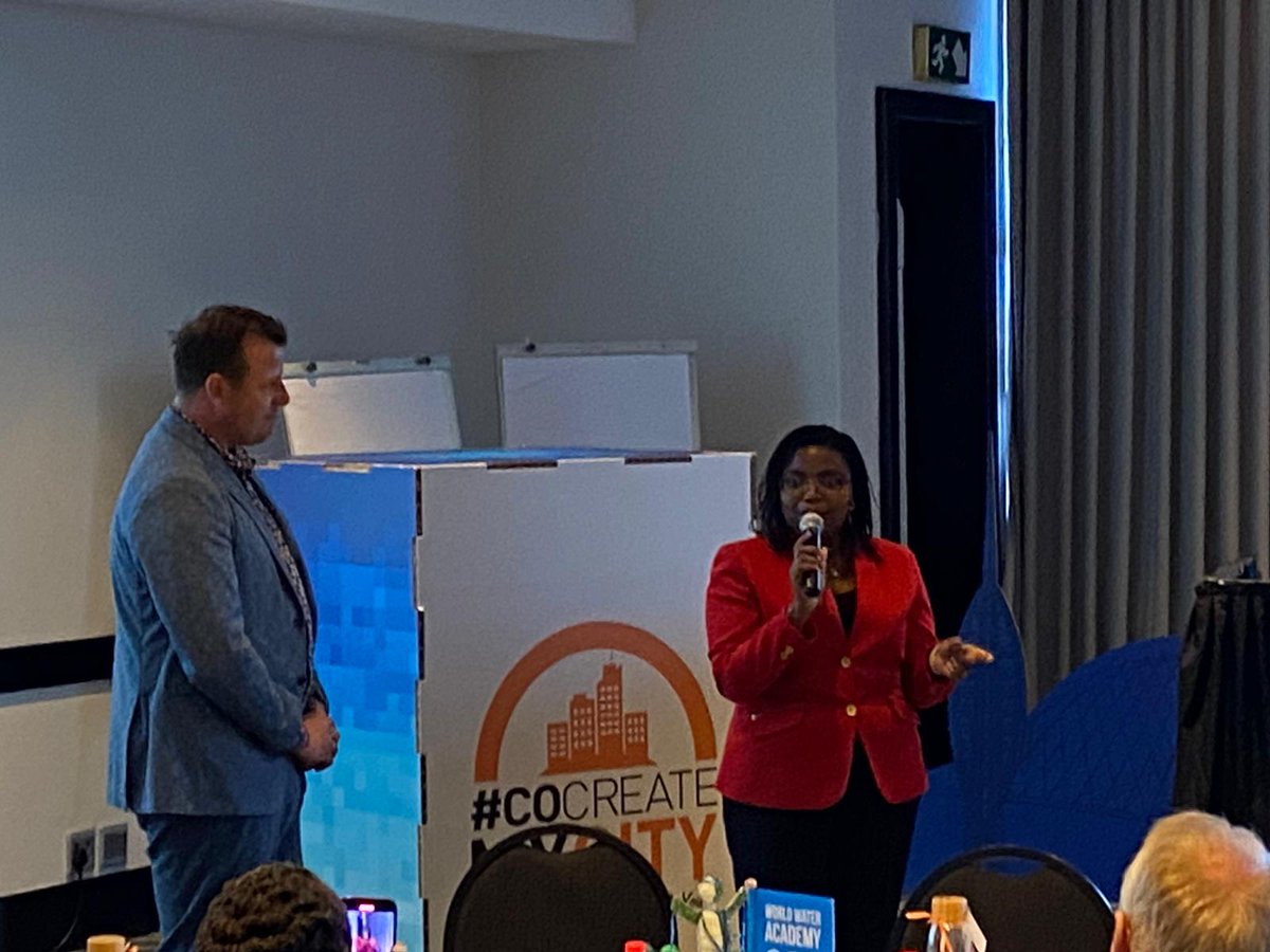 Wetskills's tweet image. Cecilia Chamutota Francisco, vice minister🇲🇿AND @Wetskills Alumni (in 2013) was inaugurated as #WetskillsAmbassador #cocreateMYCITY in @eThekwiniM 🇿🇦. Welcome to our pool of Ambassadors: @somi_official_ @kiranbadloe @henkovink @supratimart @ApVerheggen @ksarabhai @MarkvLoosdrecht