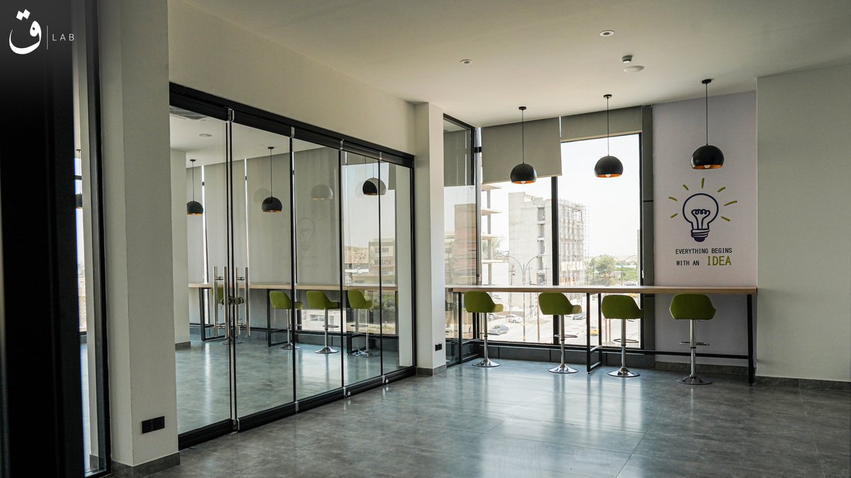 QafLab's tweet image. "#Impactory Floor at #QAFLab"
This floor is designed in a modern and dynamic way where the space can be minimized or maximized to allow different settings. Impactory is built for two main purposes:
1. To host our partner companies.
2. To rent it for clients.