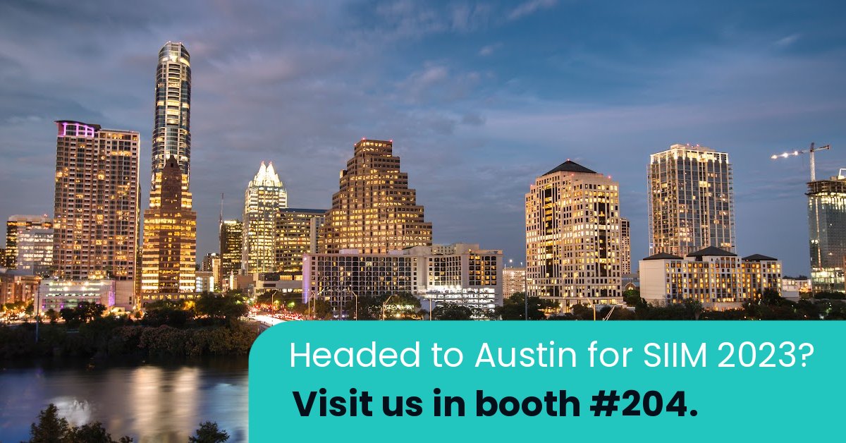 Let’s meet up at #SIIM23! We’d love to catch up to learn how you’re navigating imaging workflow and interoperability challenges. Meet with us in booth #204 or schedule time in advance. bit.ly/3p6JRhI
