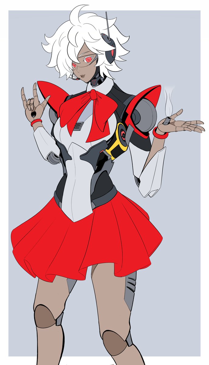 bzurrf's tweet photo. WIP Corporate magical girl concept I've been working on
#cyberpunk #mecha #scifi #sketch #robotsm #robotgirl #scifiart https://t.co/xGF4qeCybC