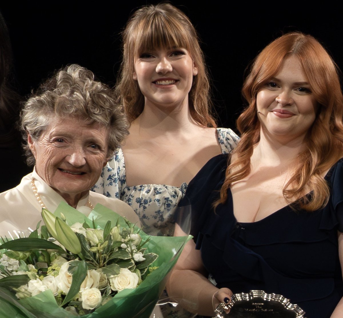 SHE"S A WINNER! Milly Willows from Swansea, in her third year at Italia Conti has won the STEPHEN <a href="/SondheimSociety/">Sondheim Society</a>  Student Performer of the Year 2023 competition, with The Royal Academy of Music’s Emily Botnen runner up photos David Ovenden