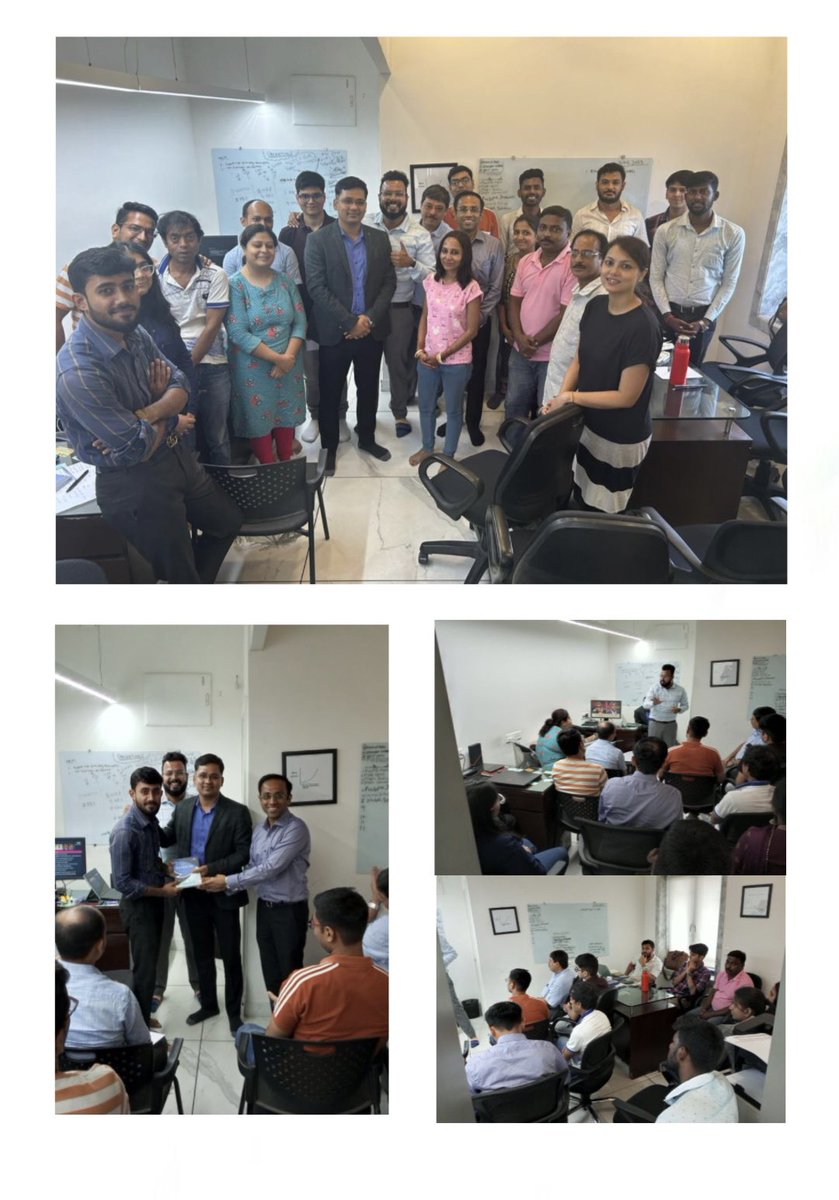 ChaksTalks's tweet image. It is not important what we pitch.
What counts is what the client retains.

A session with @MohitBeriwala and his super energetic team!

@HiimAjit