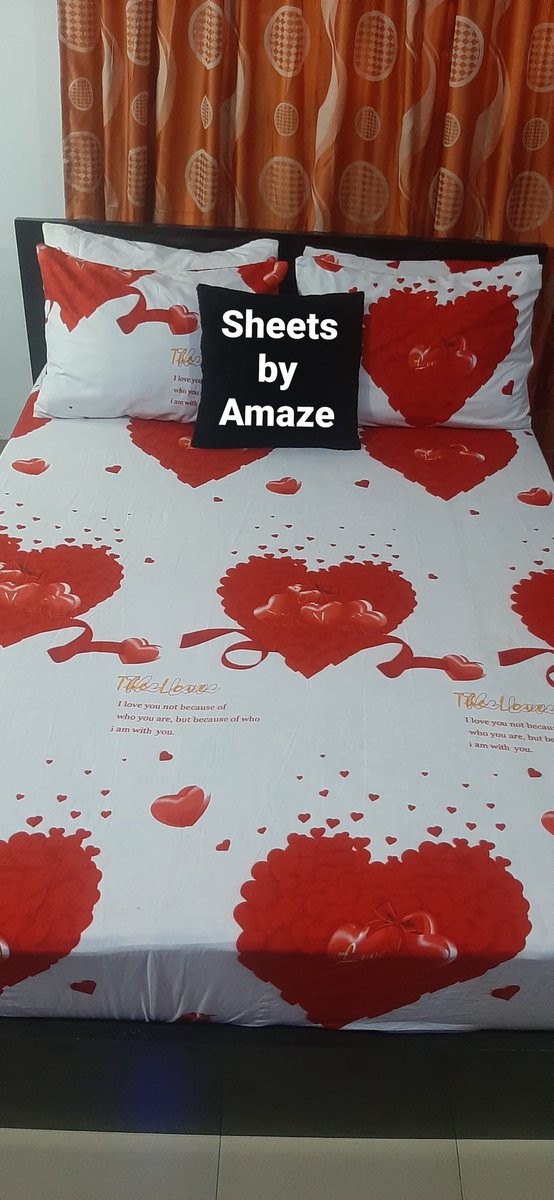 It's giving conception vibes and nothing less 🔥🔥

Going to bed doesn't need to be boring anymore with this beauty❌❌

Available for immediate delivery 

Bedsize - 6/6
Price - 5000

Call/whatsapp 08140076357 to place a  order 

#PHTwitterCommunity 
#sheetsbyamaze