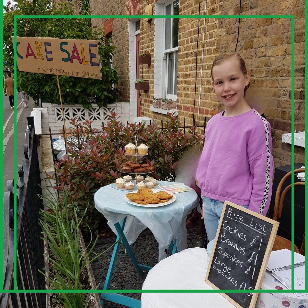 Well done and huge thank you to Floella for planning her very own fundraising and raising over £100 for SPEAR! 🍰 👏

Floella organised a cake sale (baking all the cakes herself!) to raise funds for people experiencing homelessness. 

From all of us at SPEAR, thank you! 💚