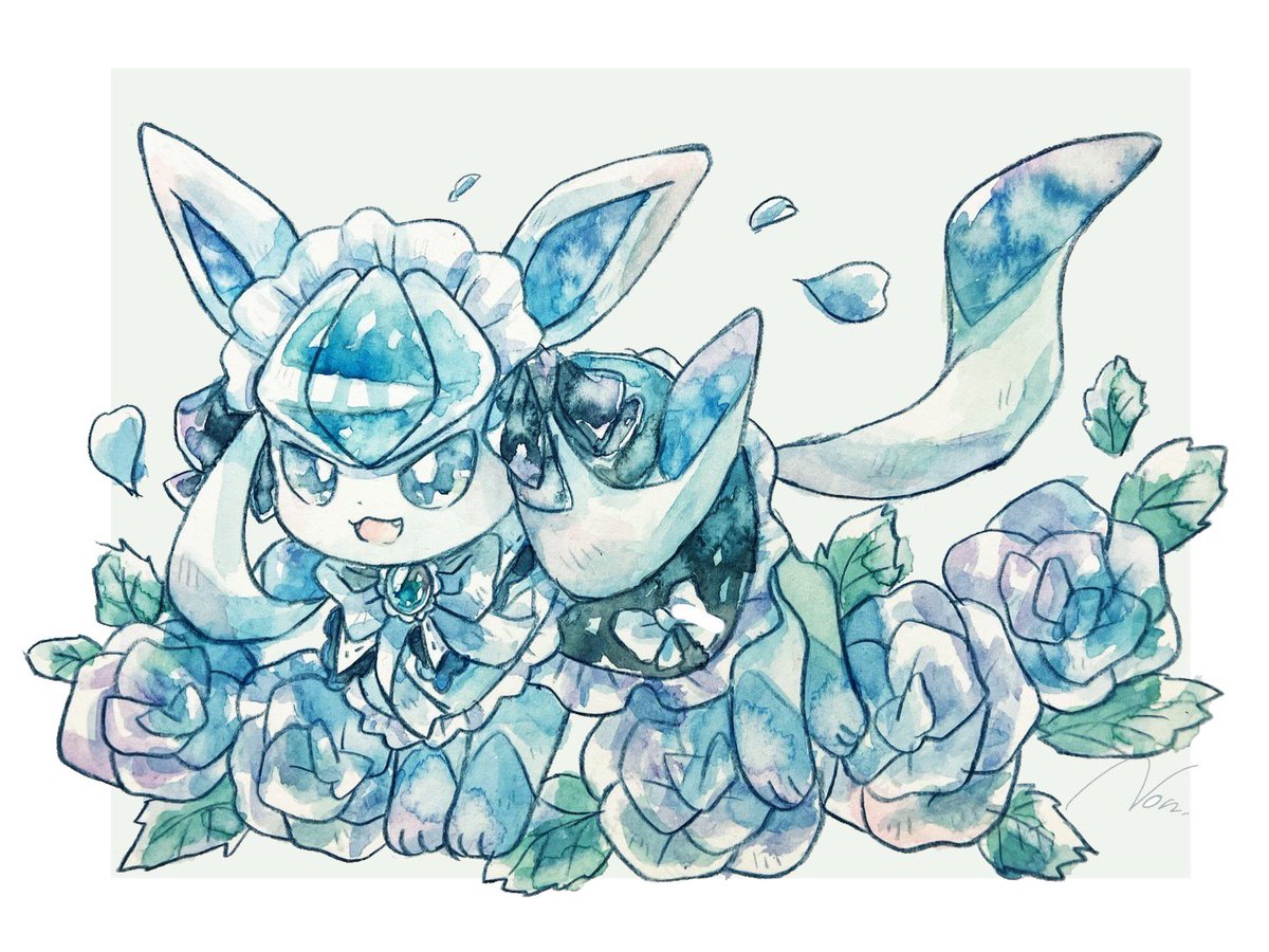 グレイシア 「」|ノンシャン🌸春色ポケモンのイラスト