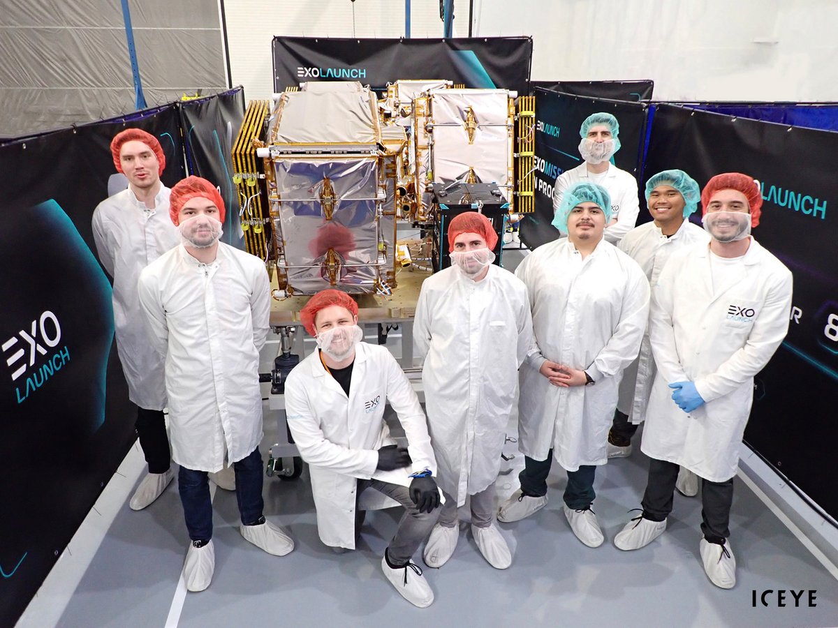 iceye_global's tweet photo. It takes a great team to achieve great things!

A big thank you to everyone who contributed to making the upcoming Transporter-8 launch possible through hard work and dedication, especially to @EXOLAUNCH, @SpaceX, and of course the global Team ICEYE.

Stay tuned for updates! 🚀 https://t.co/VZG218bGUX