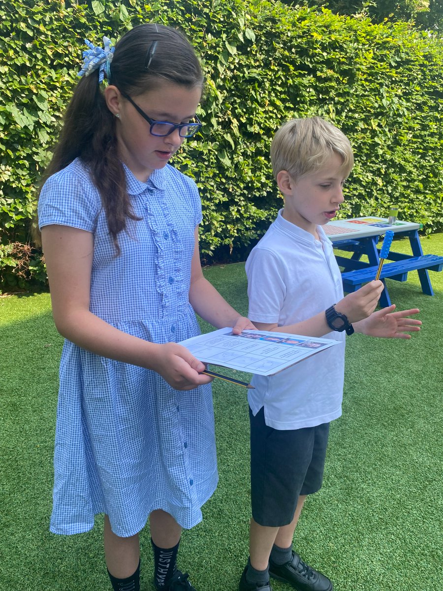 groveparksch's tweet photo. #outdoorlearning Year 4 took maths outside today to begin understanding angles as turns #whiterosemaths #year4maths look at the concentration on their faces!!! https://t.co/7ZXUidh54M