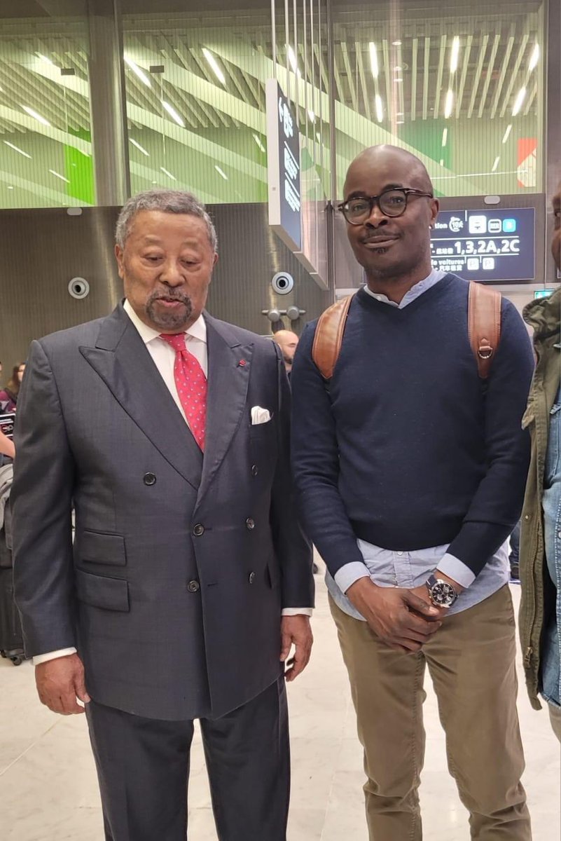 clairenewman_'s tweet photo. #Gabon Le président élu #Jeanping  lors des élections présidentielles de 2016 au Gabon est finalement arrivé en France ce lundi 12 juin 2023. Après avoir apporté un vent d'alternance politique dans notre pays, il s'est retrouvé coincé dans sa nation natale, où ses documents de voyage ont été saisis. Des rumeurs persistantes faisant également état de la possible suspension de ses comptes bancaires, bien que rien n'ait été prouvé à ce sujet.

Cependant, avec les futures élections présidentielles de 2023 qui se sont dérouleront d’ici deux mois, subitement le président élu @PRJeanPing  peut enfin quitter le Gabon 🤔. Les raisons exactes de ce départ restent floues, que ce soit pour des motifs personnels, politiques ou familiaux. 

Ce qui est certain, c'est que la notoriété qui l'accompagnait autrefois a considérablement diminué. Désormais, tous les regards sont tournés vers l’élection 2023.
L'arrivée de #Jeanping  en France cache t’elle un tournant dans cette période de l'histoire politique du Gabon? 

En tous cas, je souhaite la bienvenue au président élu dans son nouveau lieu de pèlerinage et je vais suivre de près de près les déplacements qui surviendront dans les semaines à venir.

Majestueusement 
Newman
