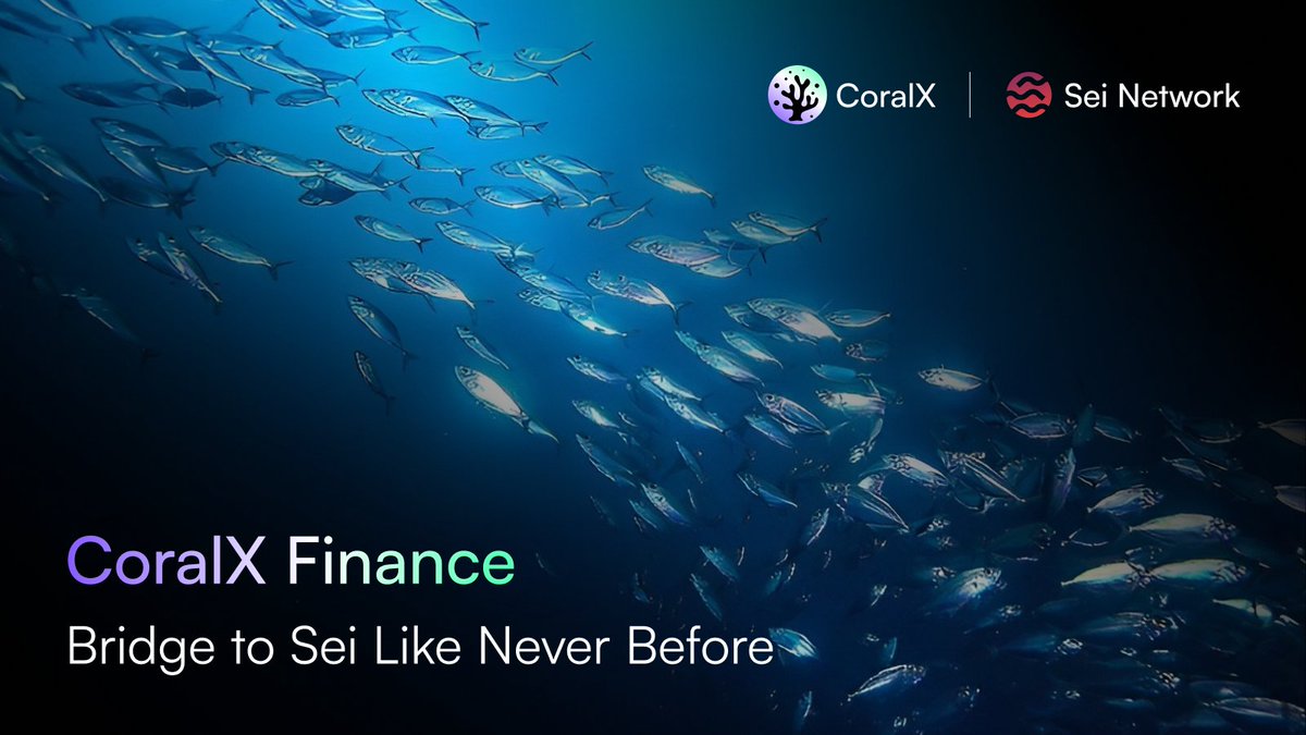 Instant guide on how to enjoy the #SeiSummer correctly:

✅ Get yourself a #Sei wallet.
✅ Fuel your wallet by bridging any supported assets to Sei at coralx.finance.
✅ Start contributing liquidity the most innovative liquidity hub in the Sei ecosystem.

#CoralX #DeFi