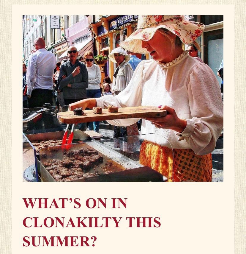 Lots of fun events happening in Clonakilty this Summer, read more to find out where you’ll find us over the next few months clonakiltyblackpudding.ie/news/