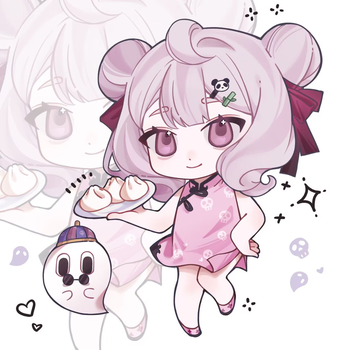 Jumin07213704's tweet photo. #Reimural 
中餐厅新来的可爱鬼侍应生哦^ ^ https://t.co/29l6tqvMBO