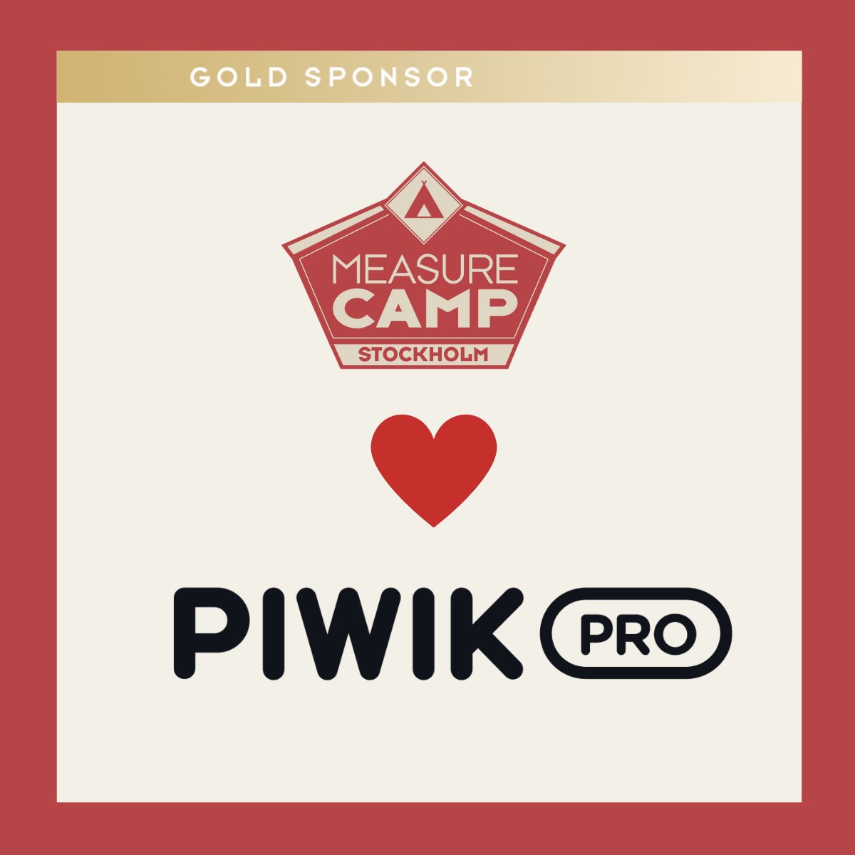 🎉 A big thank you to @PiwikPro  for sponsoring MeasureCamp Stockholm!

The support of our sponsors is what makes the event possible and we greatly appreciate the partnership with @PiwikPro  ❤️