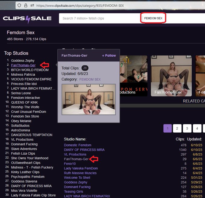 Ranked #2 @Clips4sale #FemdomSex 🤗😃 https://t.co/2ifw2Fw57Y<a class="tags" href="/tag/clips4sale">@clips4sale</a><a href="/tag/femdomsex"class="tags">#FemdomSex</a>