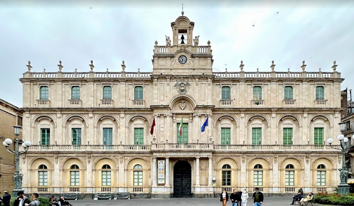 .<a href="/SetonHall/">Seton Hall</a> Ed Leadership Professors <a href="/ChrisTienken/">Christopher Tienken</a> and Daniel Gutmore, Alumnus Dr. Sean Cronin, and Doctoral Students Frances Aboushi &amp; Nadia Bennett hosted a video seminar with PhD students and faculty at the University of Catania, Italy. Learn more: shorturl.at/NQ137