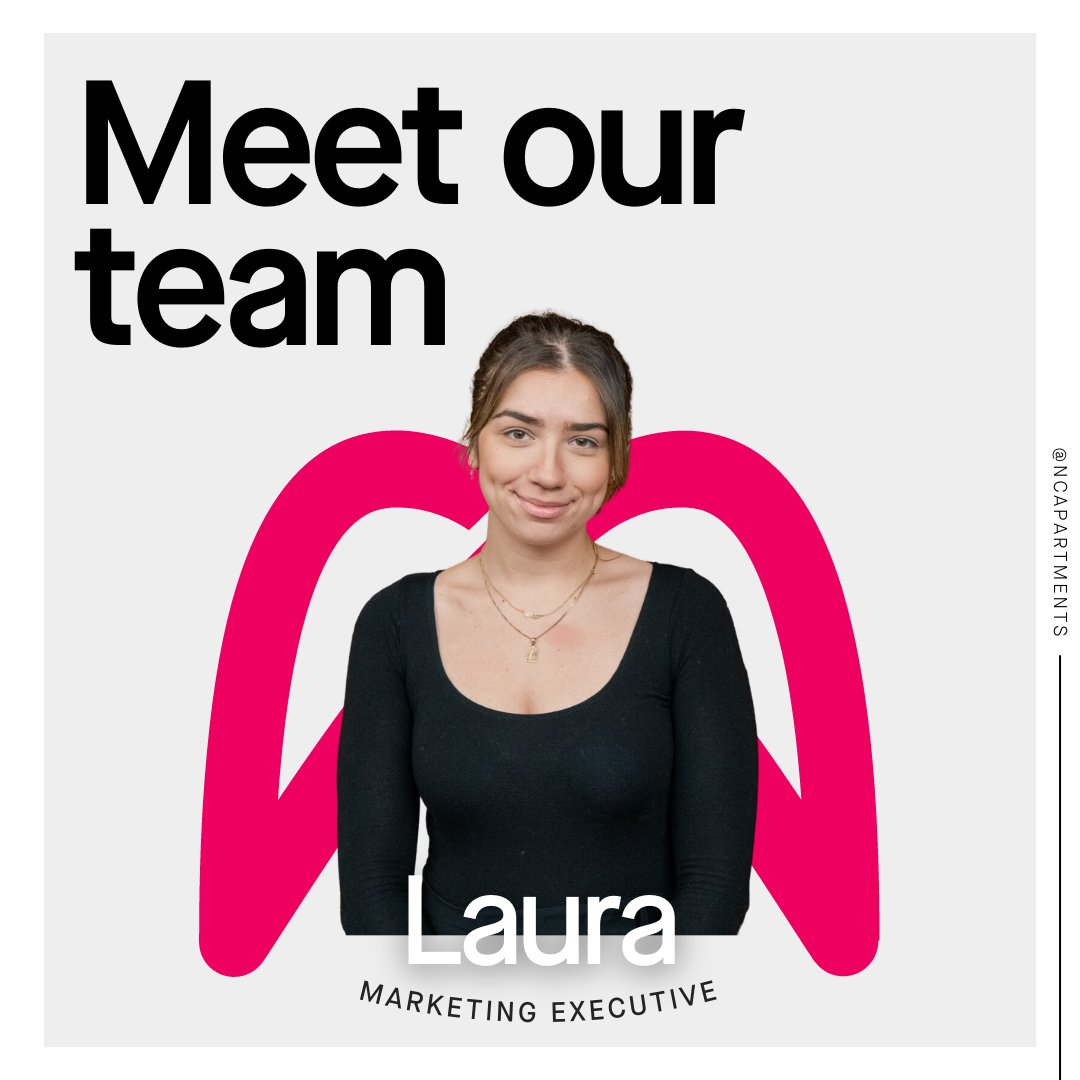 Hi Newcastle ✌️Meet Laura, our fabulous Marketing Executive 👋
Laura is the star 🌟responsible for making our Rightmove, Zoopla, and all other listings look just right ✨ as well as adding the finishing touches to our apartments and getting them ready for our photographer 📷
