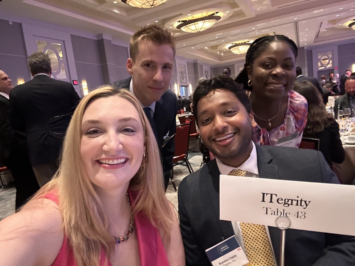ItegrityI's tweet photo. .@ItegrityI was thrilled to celebrate &amp; meet with the exceptional talent at Montgomery County Chamber of Commerce's @MCCCMD #MCCCannualDinner, including @SenatorCardin &amp; Senator @ChrisVanHollen 

https://t.co/i1mK1mB5Ln #Moco @MoCoSentinel @mymcmedia #GovCon #SmallBiz #SMB #LLC https://t.co/EvH2mhL0NK