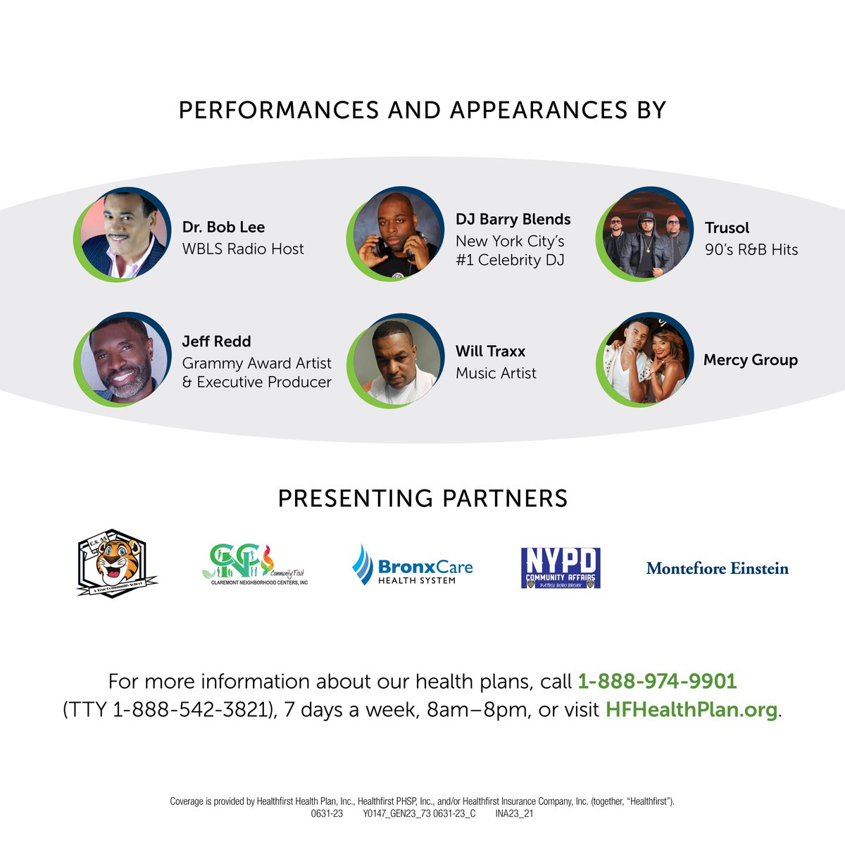 Live entertainment, games, medical screenings, and more. Our Health & Wellness Expo is Back! Join us Saturday, June 24 at Gouverneur Playground for a fun-filled day! fb.me/e/15n0rCk5v

#inthecommunity #bronx #inthebronx #healthandwellness