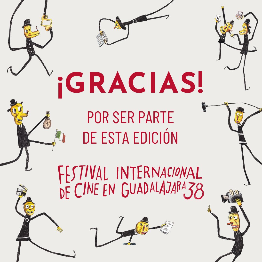 FICGoficial's tweet image. Muchas gracias a todas las personas que nos acompañaron y que hicieron posible la realización de este #FICG38 👏
Cineastas, patrocinadores, aliados, comité organizador, espectadores... cada uno de ustedes hizo de esta edición una experiencia grandiosa. #HistoriasQueTrascienden 🎬