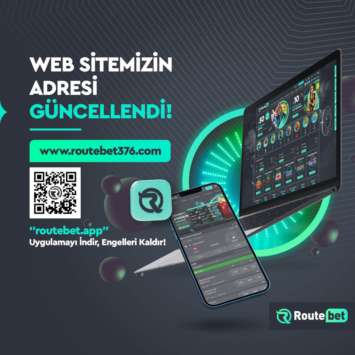 Web sitemizin adresi güncellendi! Giriş yaparken adres çubuğunda routebet376.com yazdığından emin ol. ✅

⚠️ Girişte sorun yaşarsan geçmişi ve çerezleri temizlemen gerektiğini unutma!

📲 Kesintisiz Giriş İçin; routebet.app