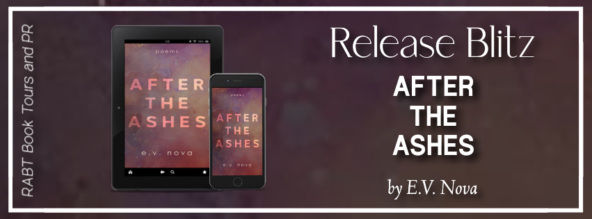 KimBartosch's tweet photo. Help us celebrate the release of a new collection of poetry! After the Ashes by E.V. Nova is OUT NOW!
Buy now: https://t.co/dhcygNoS3K
@RABTBookTours #RABTBookTours #AftertheAshes #EVNova #Poetry @harborlanebooks https://t.co/TRWROLa7eA