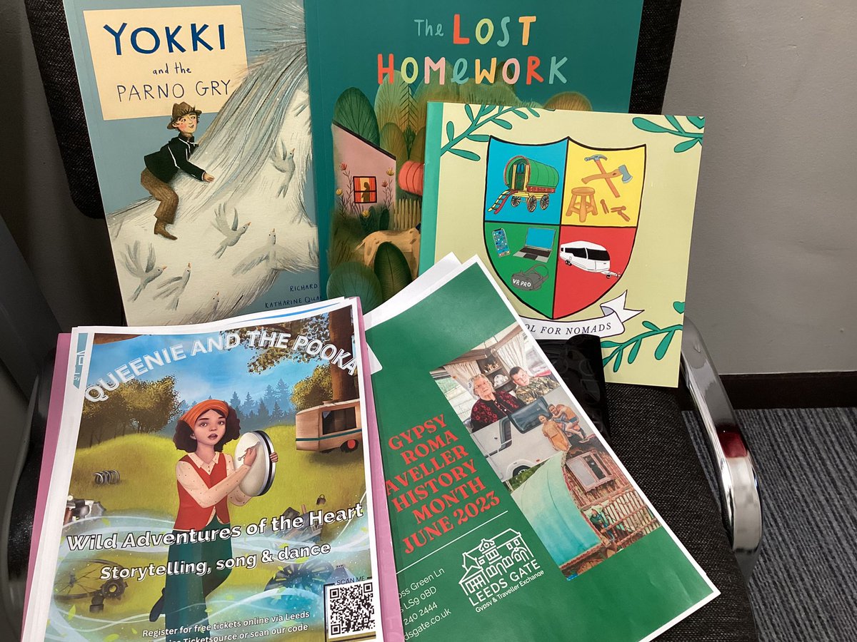 Over the last few weeks we have been giving out these resource packs to schools around Leeds and Wakefield to help them celebrate #GRTHM23 
Thanks to our school partners! 

Are you a school in West Yorkshire and want to get involved? Contact Rachel C on: 0113 240 2444