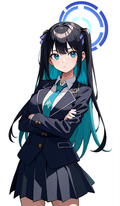ハルカちゃん先生(AI+加筆) 左:昨日の時点 右:今日アップデートしたやつ どこが変わったのか間違い探ししてみよう