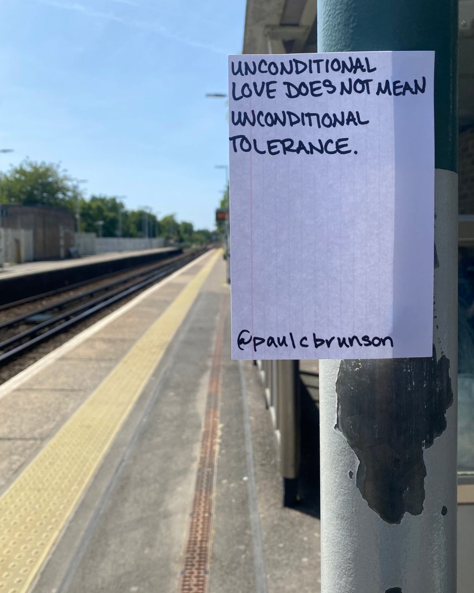 PaulCBrunson's tweet image. Write these down and remember them when you feel like someone is testing your boundaries. ✍🏾 

#PaulCBrunson #BoundarySetting #WordsOfWisdom