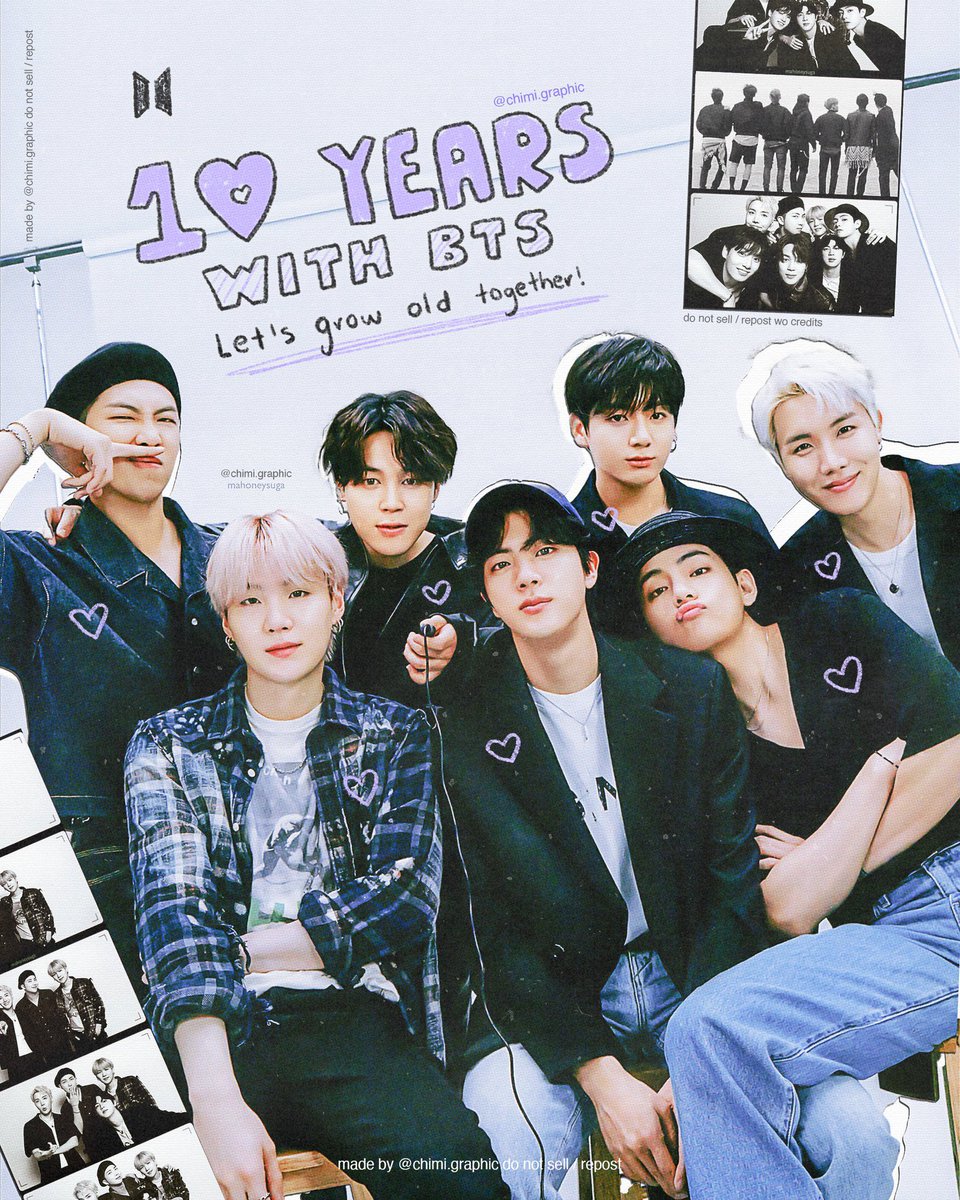 livingwithru's tweet photo. Please share how Bangtan Sonyeondan have changed your life below and if you’re Jin biased share how seokjin has changed your life as well
May they continue to rise and never stop running
#10yearswithBTS  #BTS10thAnniversary  #10YearsOfAPOBANGPO 
 #BangtanTurns10
 #1DecadeWithBTS https://t.co/QrYSNe5oJZ
