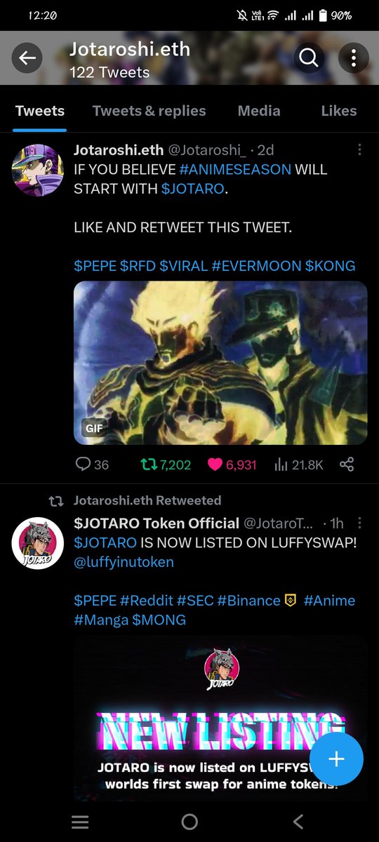 mbaby1918's tweet photo. @TheRavenCrypto @JotaroToken @Jotaroshi_ https://t.co/tWRx4sXu7o